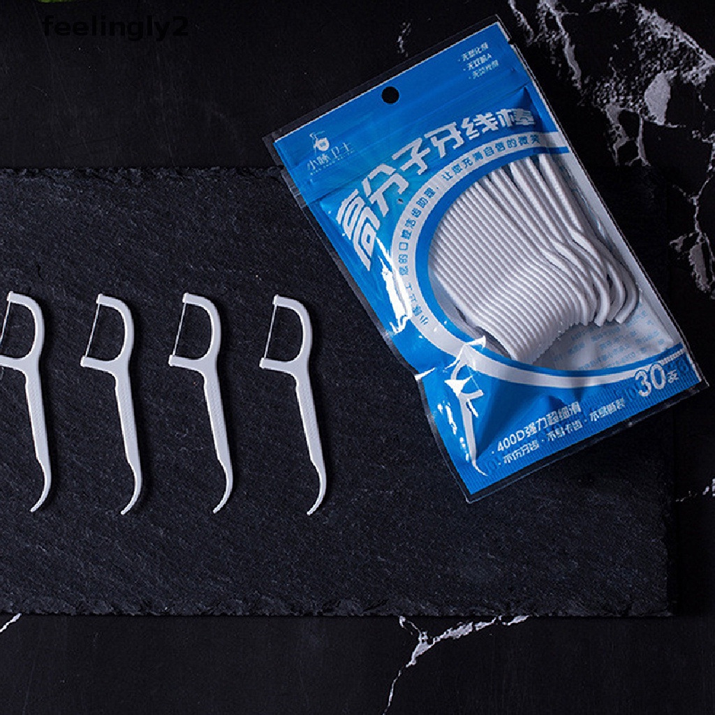 Set 30 / 50 / 100 Que Vệ Sinh Răng Màu Trắng