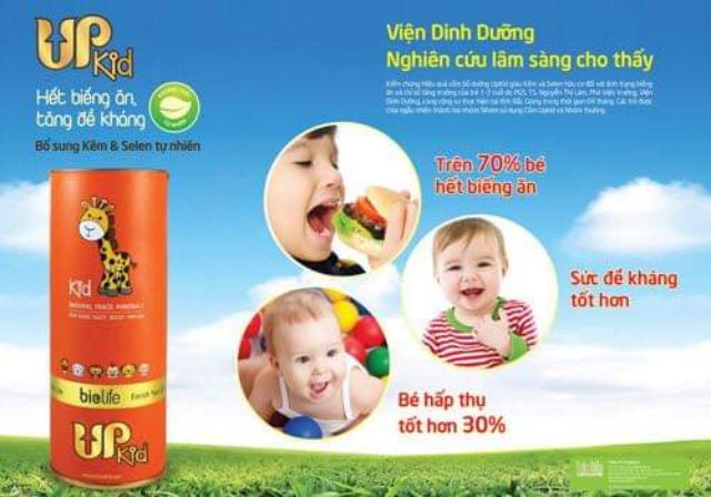 Thực phẩm Cốm Up kid extra hỗ trợ ăn ngon miệng,nâng cao sức đề kháng.