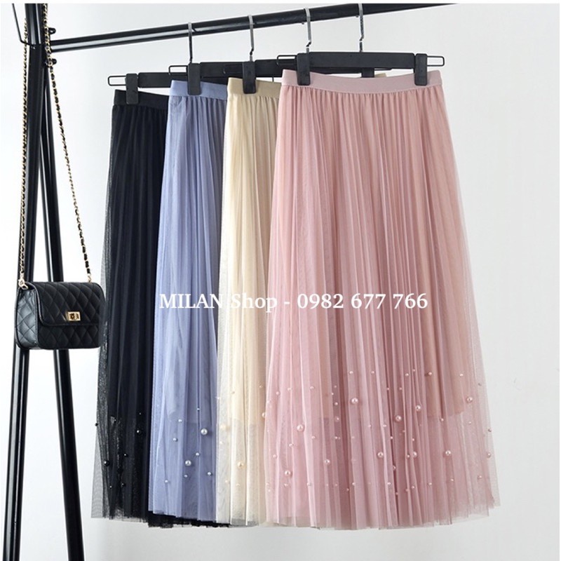 Chân váy tutu công chúa đính ngọc 2 kiểu nhiều màu | BigBuy360 - bigbuy360.vn