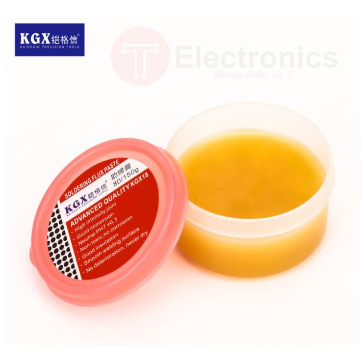 Mỡ Hàn Thiếc KGX 80Gr/150Gr