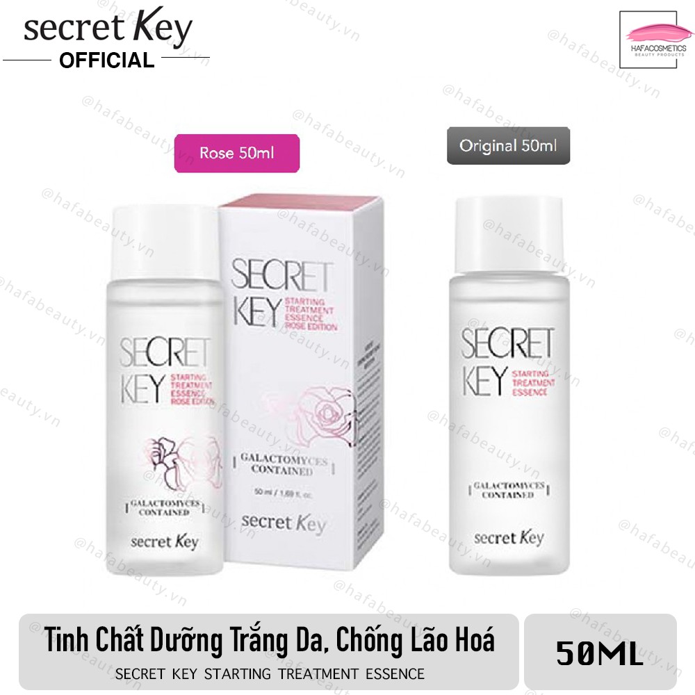 [Minisize 50ml] Nước thần dưỡng trắng da chống lão hóa Secret Key Starting Treatment Essence 50ml