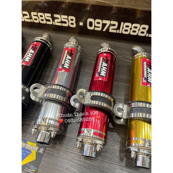 Lon pô sport AHM zin Vĩ - Su Sport/Xipo/RGV120/RG110/Satria2k/RGX