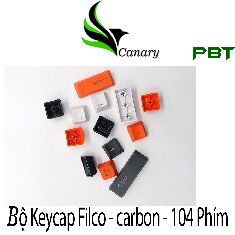 Nút bàn phím (Keycap) Filco carbon 108 nút