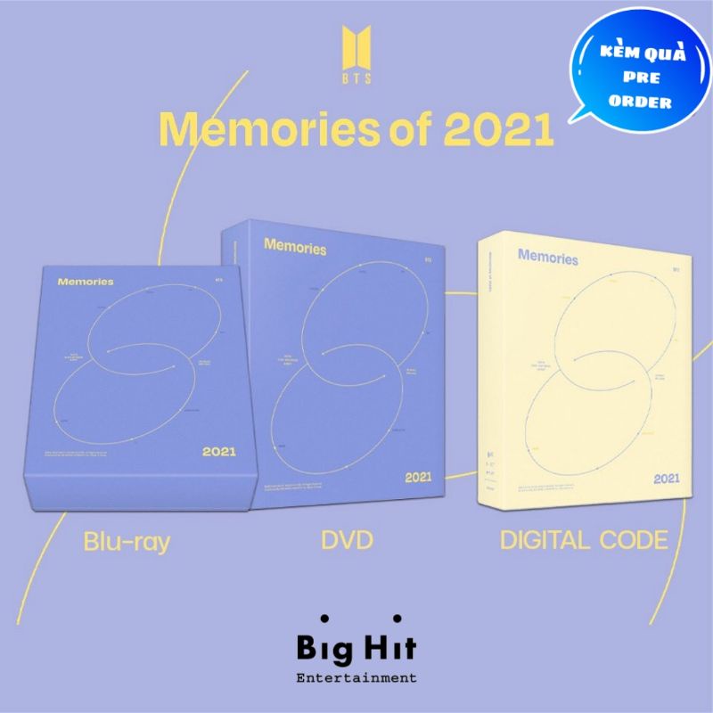 VStore - duyendo97  KỈ NIỆM NĂM 2021 CỦA BTS - BTS MEMORIES 2021
