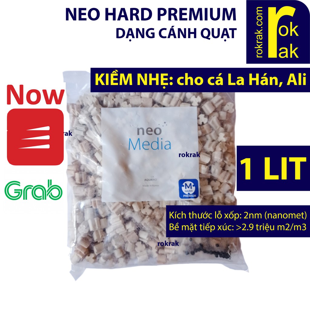 Neo HARD Premium 1 LIT Vật liệu lọc hồ cá thủy sinh cao cấp Hàn Quốc