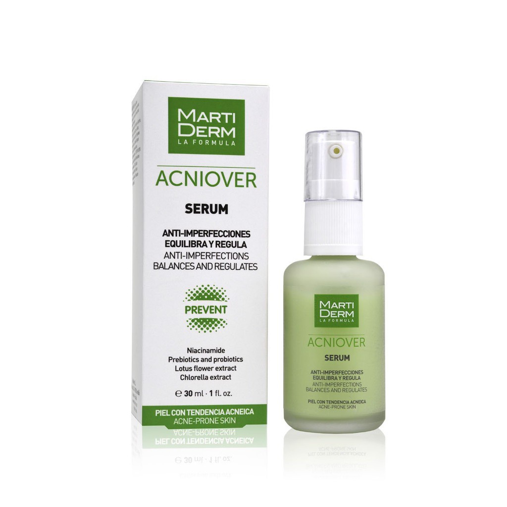 Tinh chất giảm mụn & kiểm soát nhờn - MartiDerm Acniover Serum  - Bác Sĩ Nghĩa