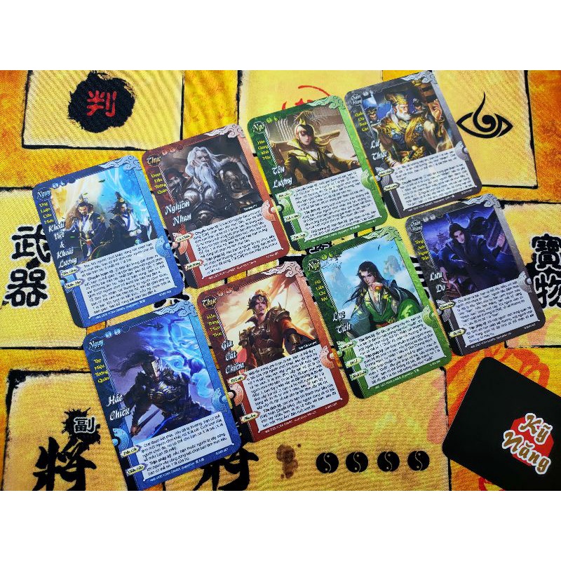 Tam Quốc Sát - Quốc Chiến - pack mở rộng DIY 9 - Hoán cho boardgame Tam Quốc Sát Quốc Chiến