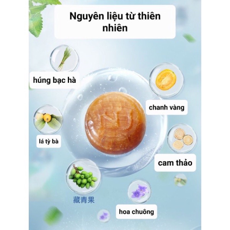 Kẹo ngậm Tỳ Bà Cao dạng hộp tròn 24 viên 60g