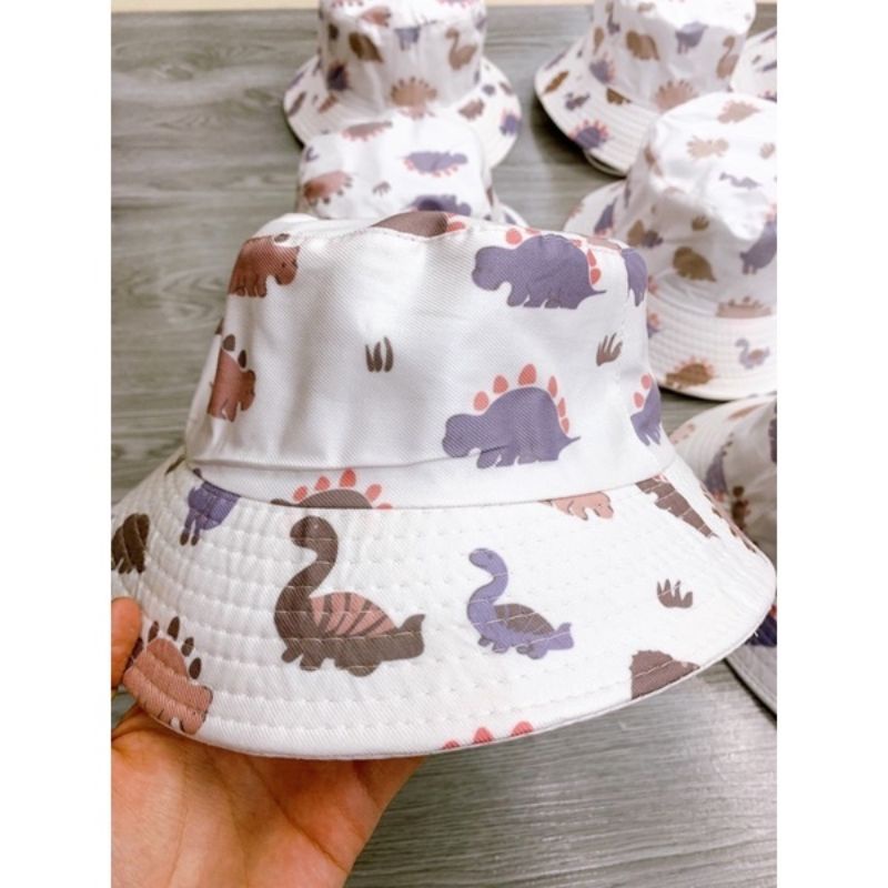 MŨ IN HÌNH KHỦNG LONG CHO BÉ TRAI VÀ BÉ GÁI