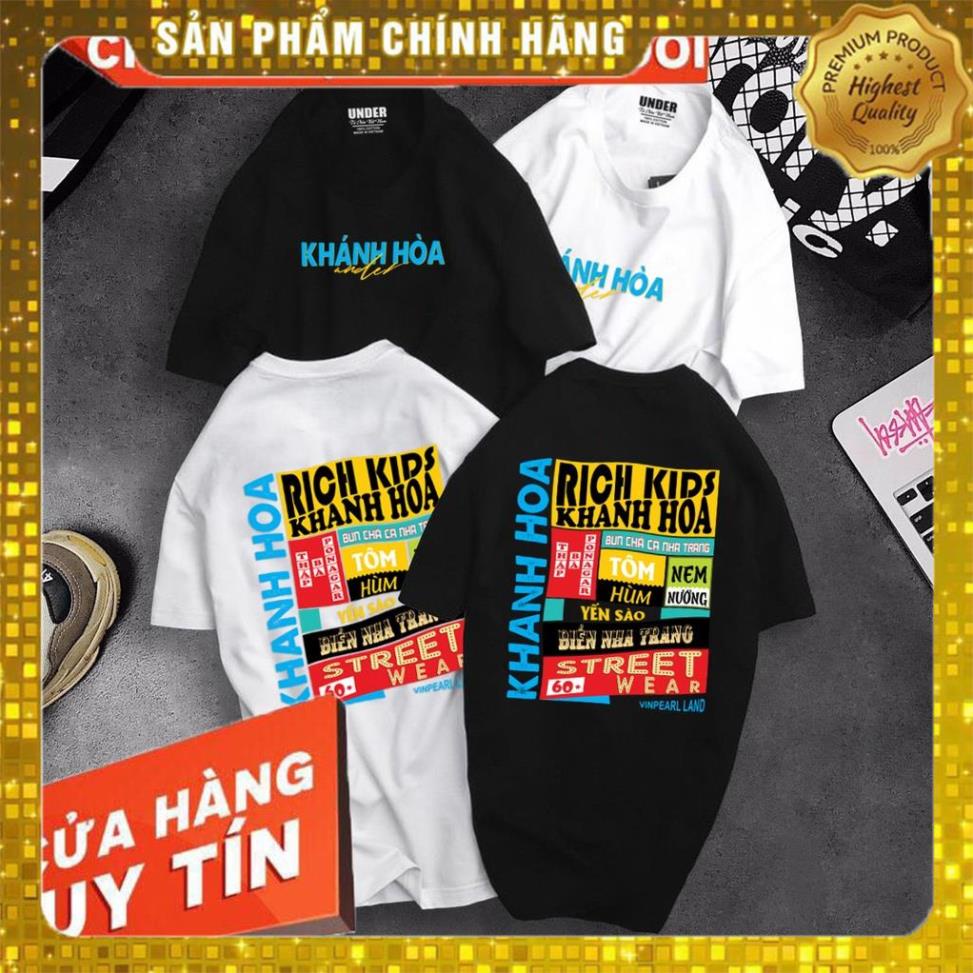 ÁO THUN KHÁNH HÒA UNISEX ÁO PHÔNG KHÁNH HÒA UNDER