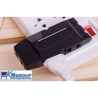 Đầu nối ổ điện ra 5 cổng siêu gọn