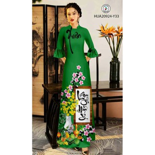 vải áo dài tết