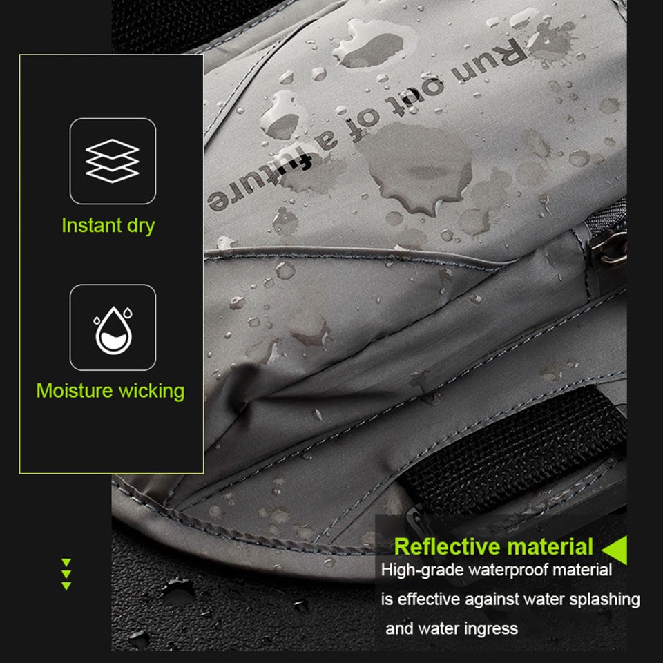 Túi Đựng Điện Thoại Đeo Cánh Tay Kích Thước Lớn 6.5 inch Phản Quang Tiện Dụng Khi Tập Thể Thao/Chạy Bộ