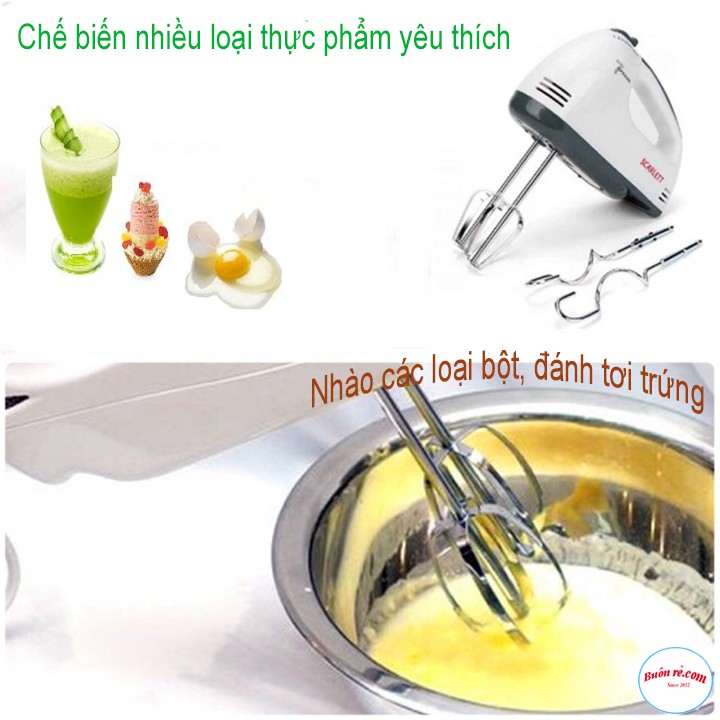 Máy Đánh Trứng, Máy Nhào Bột Câm Tay Tiện Dụng - br00326