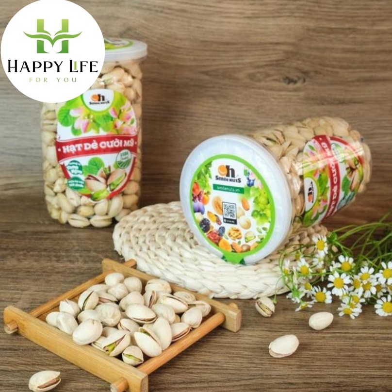 Hạt dẻ cười hộp 500g nhập khẩu từ Mỹ - Happy Life 4U