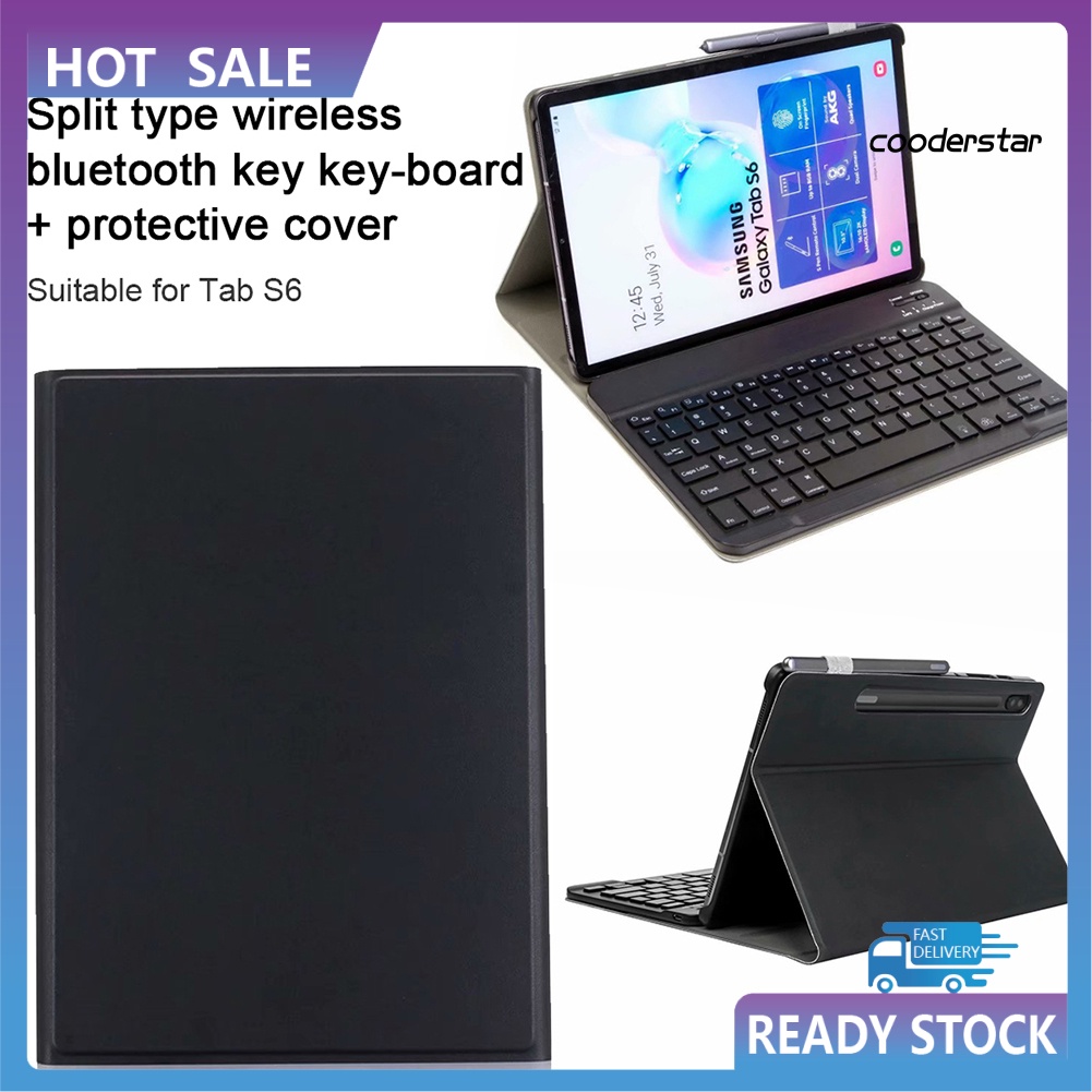 Bao da kèm bàn phím Bluetooth không dây cho máy tính bảng Samsung Tab S6 SM-T860