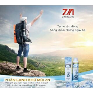 Phấn lạnh khử mùi Zini Hoàng