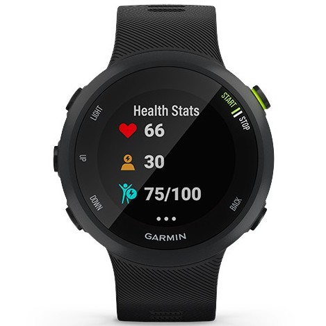 Đồng hồ thông minh Garmin Forerunner 45 Đen kháng nước 5ATM theo dõi nhịp tim màn hình MIP - Chính hãng BH 12 tháng