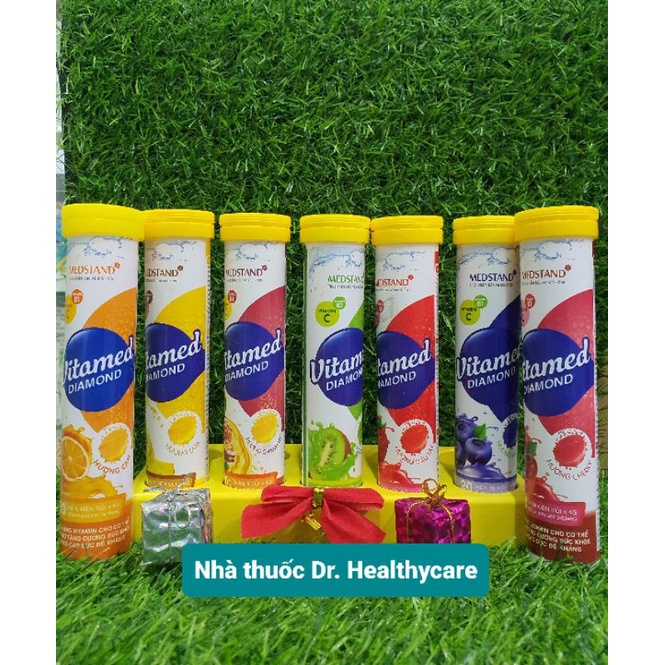 ✅ Viên sủi bổ sung vitamin VITAMED DIAMOND 20 Viên x 4G