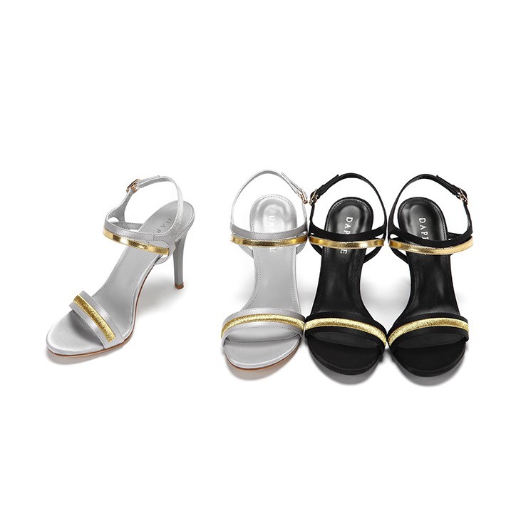 (ORDER) Sandal Daphne quai ngang, gót nhọn 10p