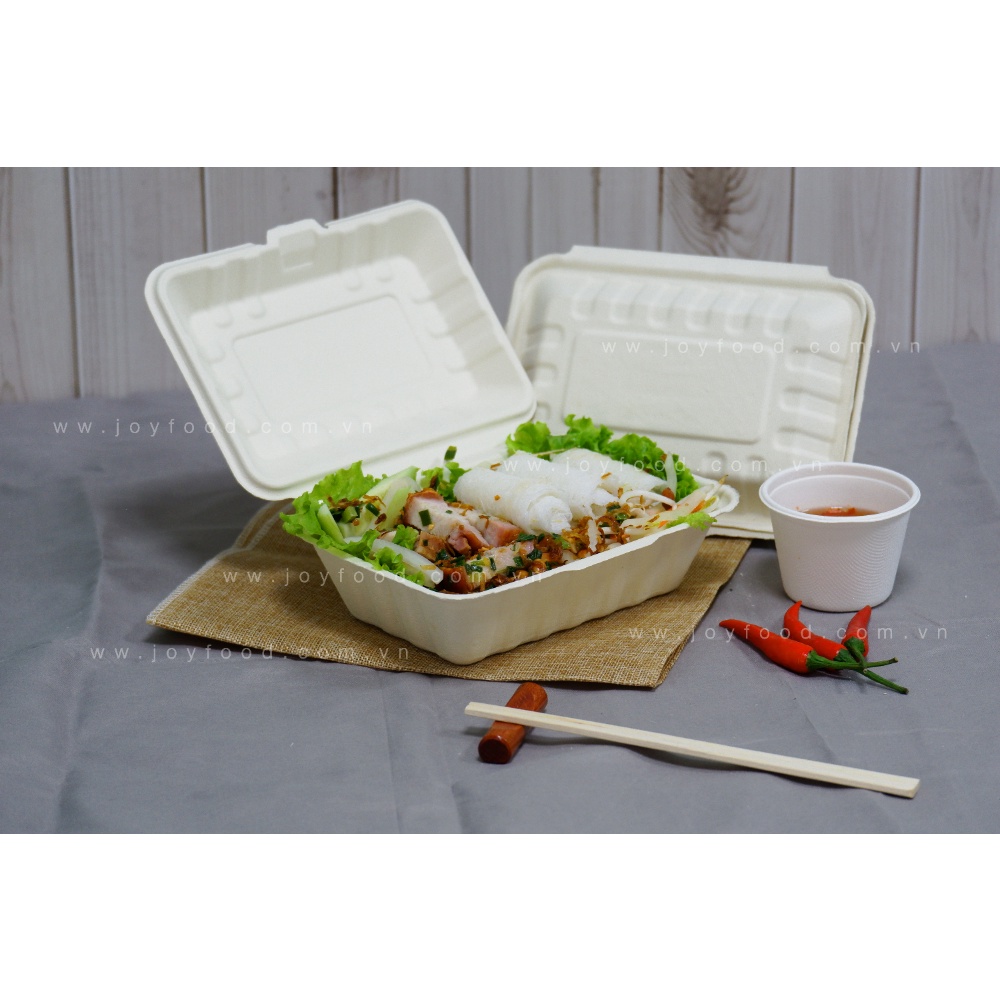 Hộp bã mía 1 ngăn