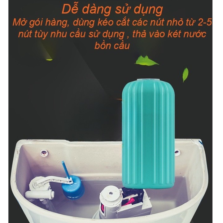 Lọ thả bồn cầu khử mùi diệt khuẩn, chai tẩy bồn cầu nhiều mùi tùy chọn
