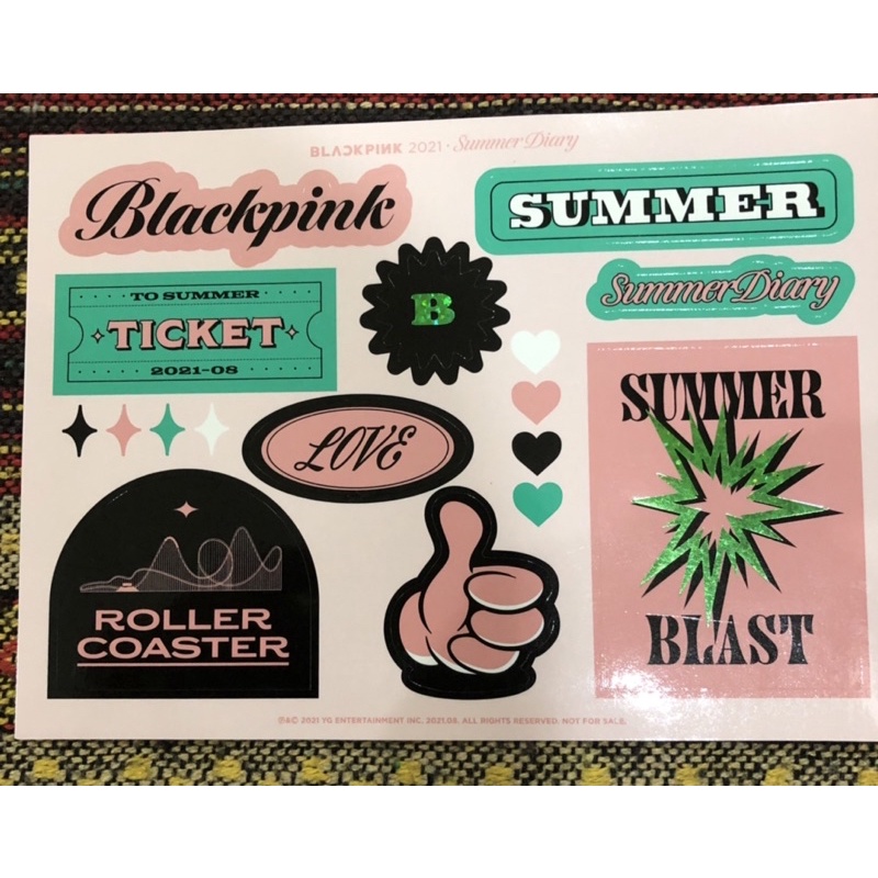 Đồ trong Summer Diary 2021 Blackpink