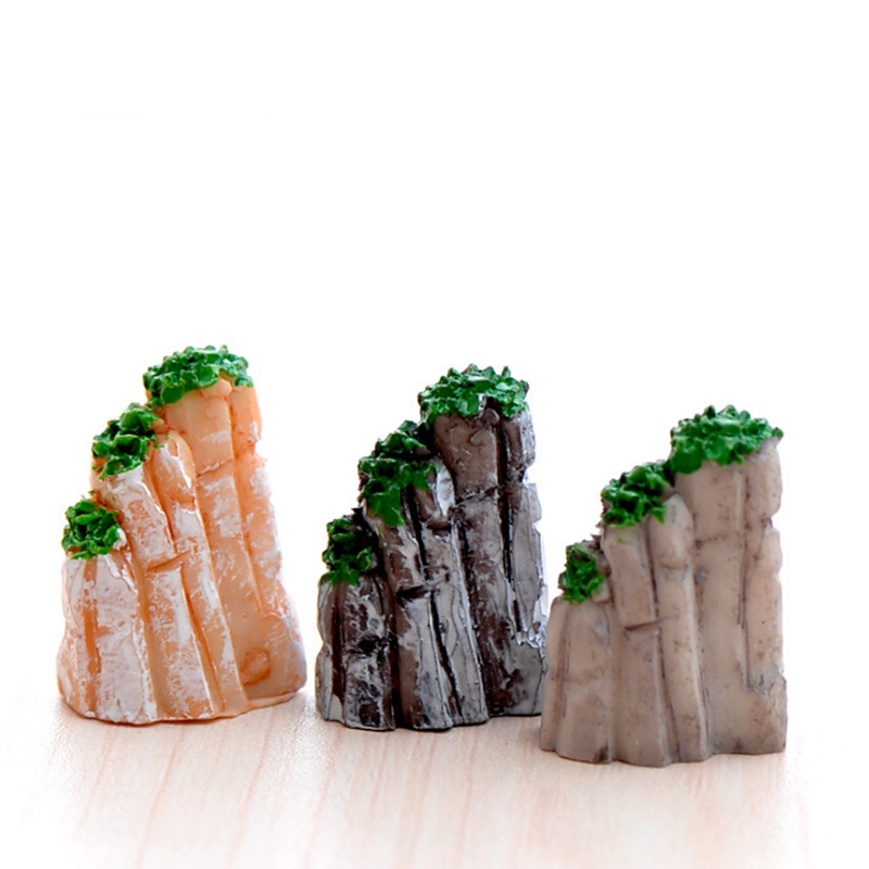 Set 3 Mô Hình Hòn Non Bộ Trang Trí Sân Vườn