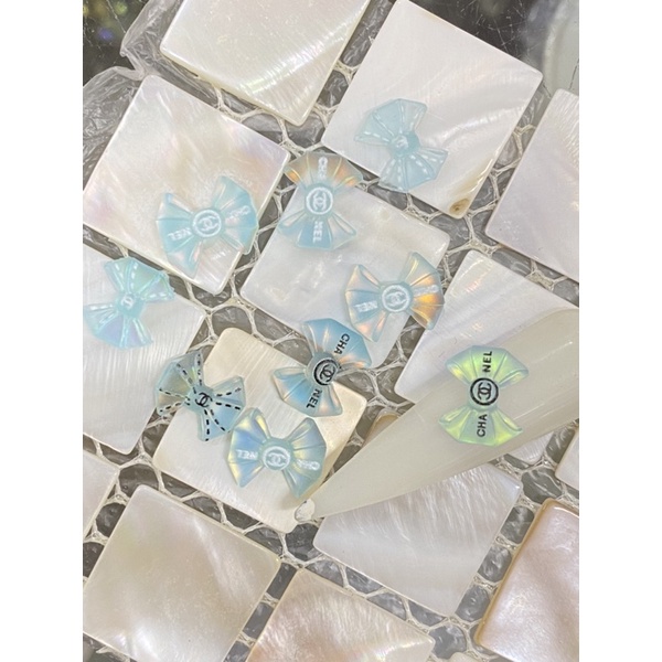 Nơ trong trang trí móng set 20 viên