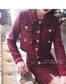 Set dạ tag nơ đá