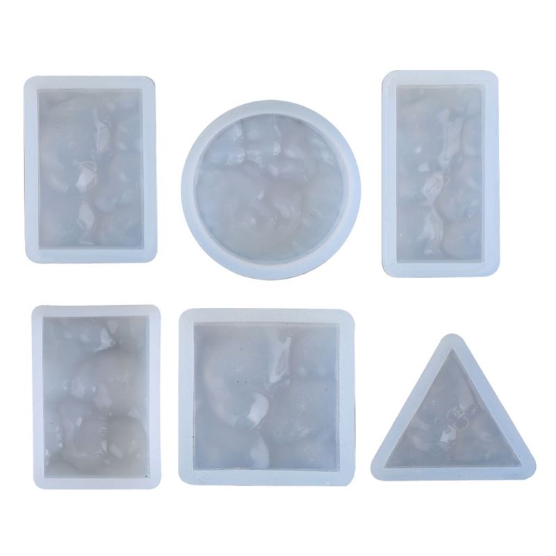 Set 6 Khuôn Silicon Làm Đồ Trang Sức Bằng Resin