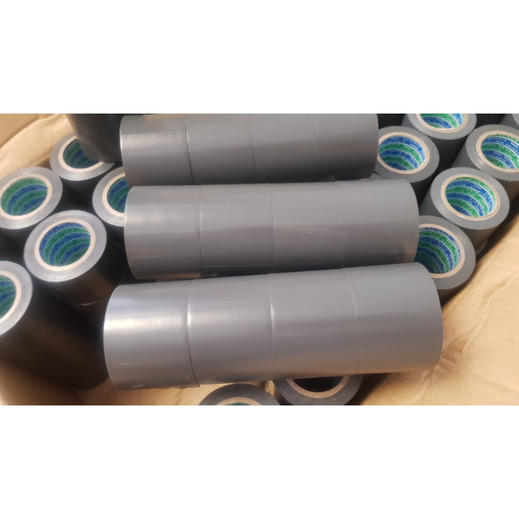 1 CÂY BĂNG DÍNH ĐIỆN 5F MÀU XÁM ( 4 CUỘN/CÂY)