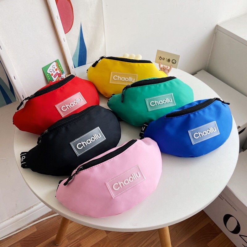Túi Đeo Chéo Mini In Họa Tiết Hoạt Hình Đơn Giản Phong Cách Hàn Quốc Thời Trang Cho Bé