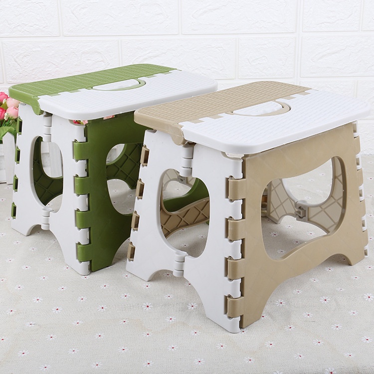 Ghế Đẩu Dày Dặn Bằng Nhựa Có Thể Gấp Lại Dành Cho Trẻ Em