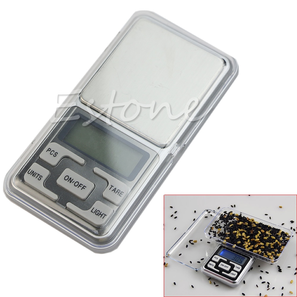 Cân điện tử bỏ túi đo lường trang sức cân bằng uu 500g 0.1g