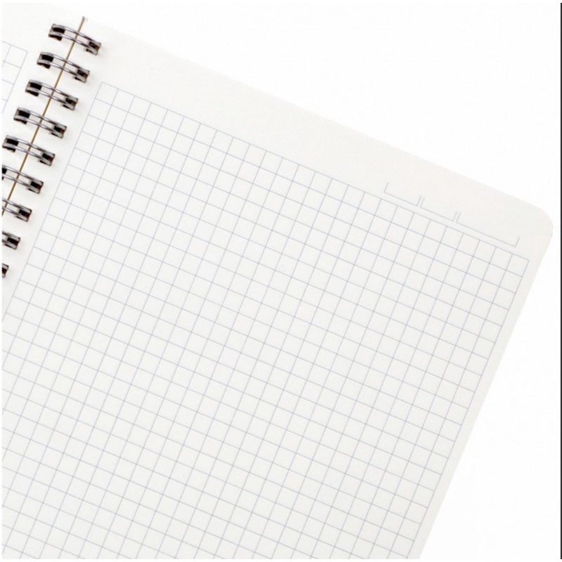 KLONG - Sổ lò xo kép ruột CARO / LINED 120 trang A5; MS: 535 / 537 🐻🌸