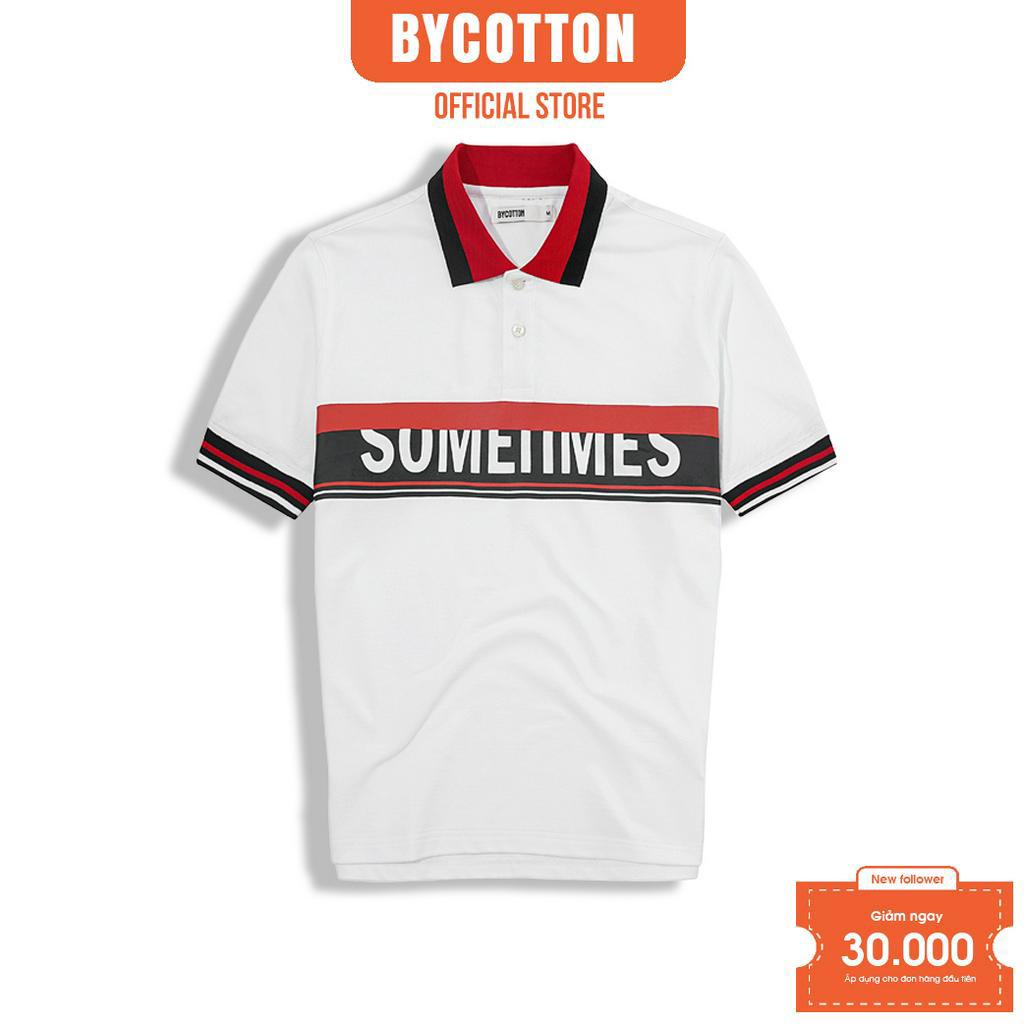 [Mã BYCO50KT8 giảm ngay 50K đơn 0K] Áo Thun Nam Polo Cổ Bẻ BY COTTON SOMETIMES POLO