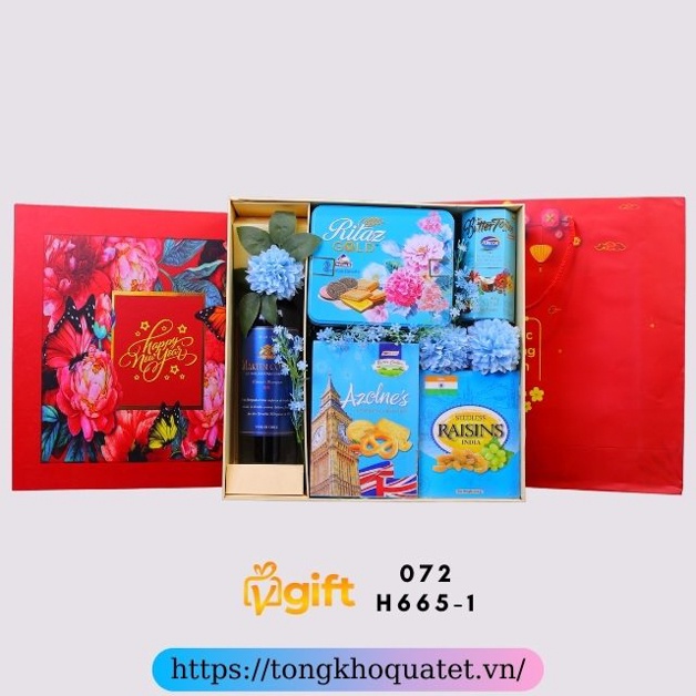 Hộp Quà Tết Mẫu Hộp 660 - 700 ( 8 Hộp Quà Tết ) | BigBuy360 - bigbuy360.vn