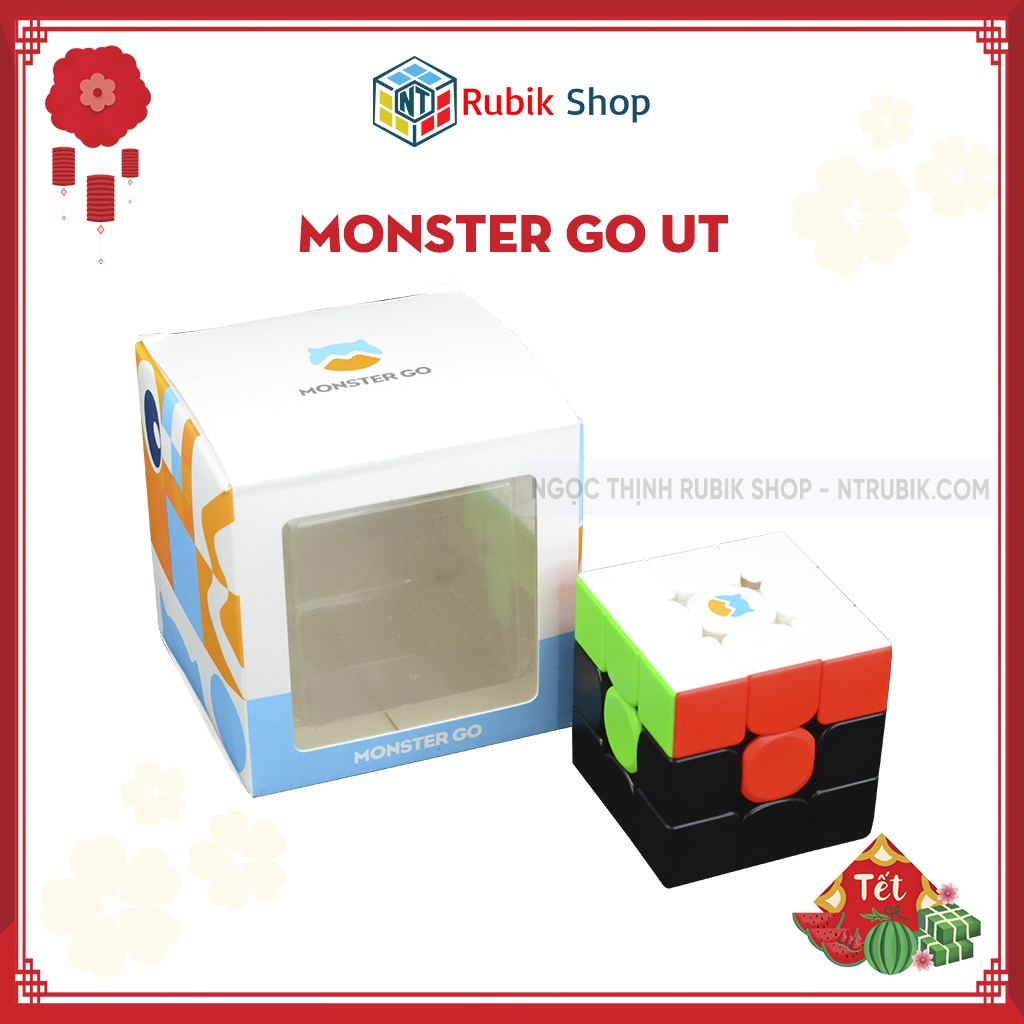 Siêu hót Gan Monster Go Rubik 3x3x3 GAN Monster Go MG356 3x3 UT Stickerless thumbnail