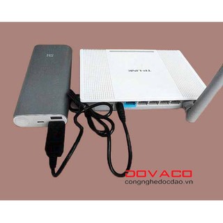 Cáp chuyển đổi điện áp từ cổng USB 5V sang 12V