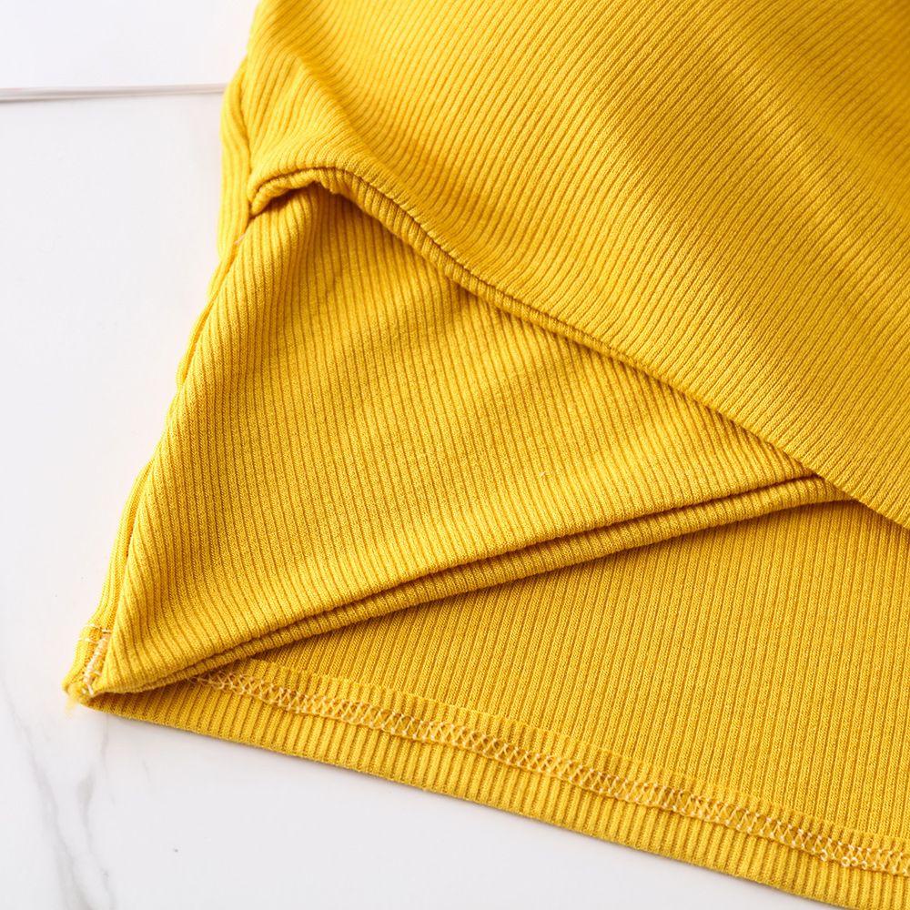 Áo Sát Nách Cổ Chữ V Có Đệm Ngực Xếp Ly Ôm Dáng Cho Nữ