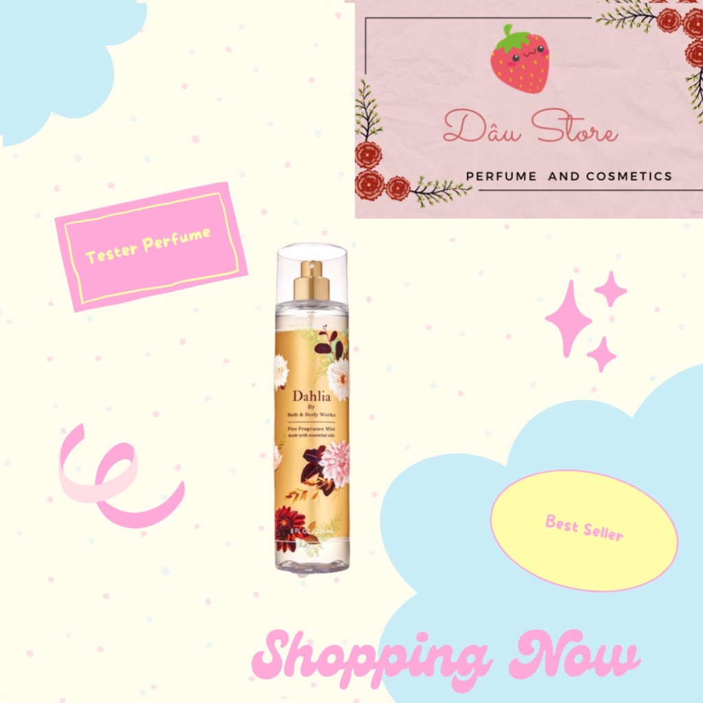 Xịt thơm Bath & Body Works - Dahlia