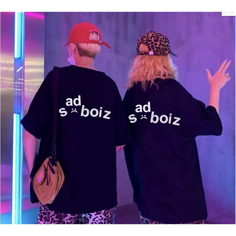 [CÓ ẢNH THẬT] Áo Thun Tay Lỡ Sad Boiz- Áo Phông Rộng Unisex Phong Cách Cá Tính