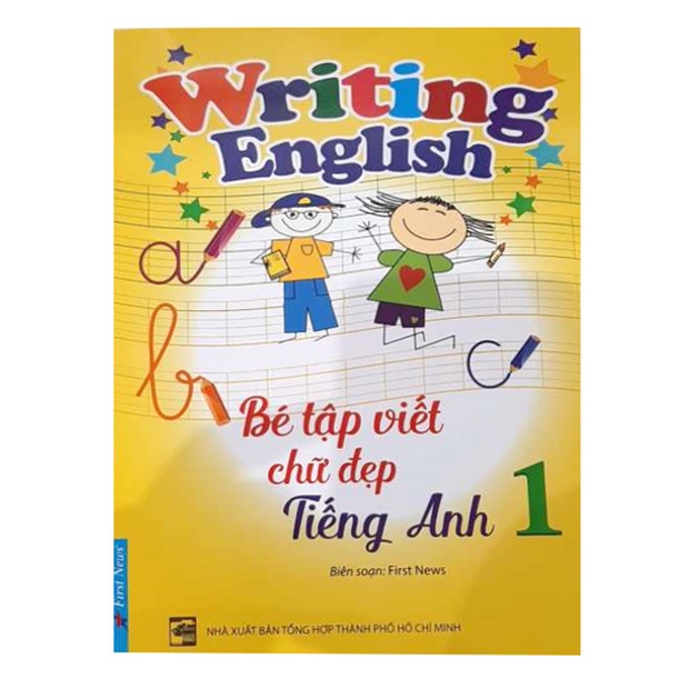 Sách - Bé Tập Viết Chữ Đẹp Tiếng Anh 1  fs
