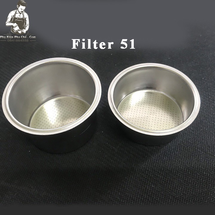 Filter double 51mm - Giỏ Lọc Đôi 51mm