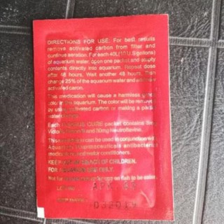 Fungus cure - nấm,mắt,vây cá