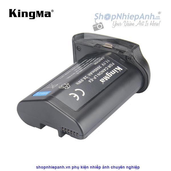 PIN KINGMA FOR CANON LP-E4 2600MAH EOS-1D MARK III, 1D MARK IV, 1D X, 1DS MARK III, 1D C