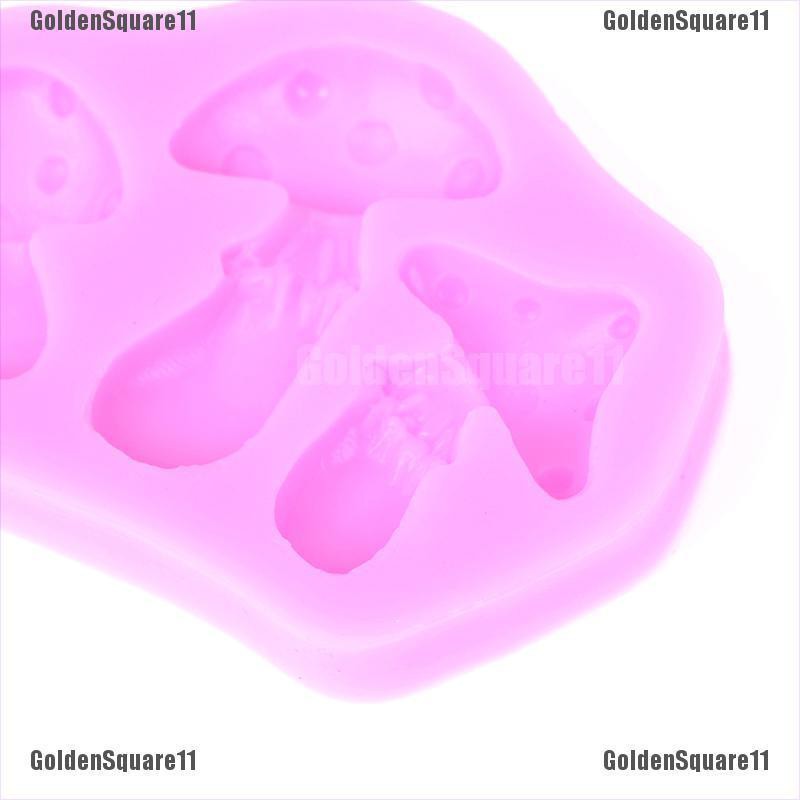 Khuôn silicone Tạo Hình Làm Bánh Kẹo Hình Cây Nấm 3d diy