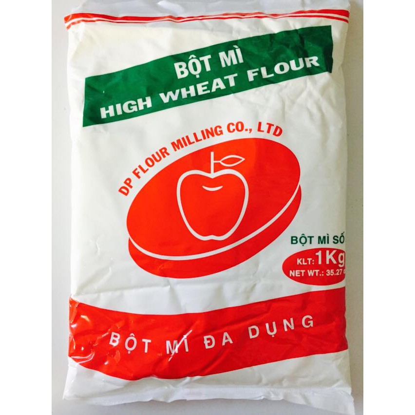 ( Date mới)  Bột mì Táo đỏ số 8 (1kg) 🍩FREESHIP🍩  - Kadi Mart nguyên liệu & dụng cụ làm bánh | BigBuy360 - bigbuy360.vn