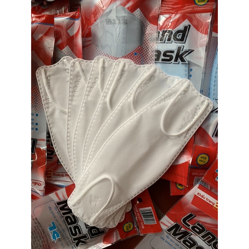 Khẩu trang Landmask VIP vỏ đỏ( 1 bịch 6 cái) | BigBuy360 - bigbuy360.vn